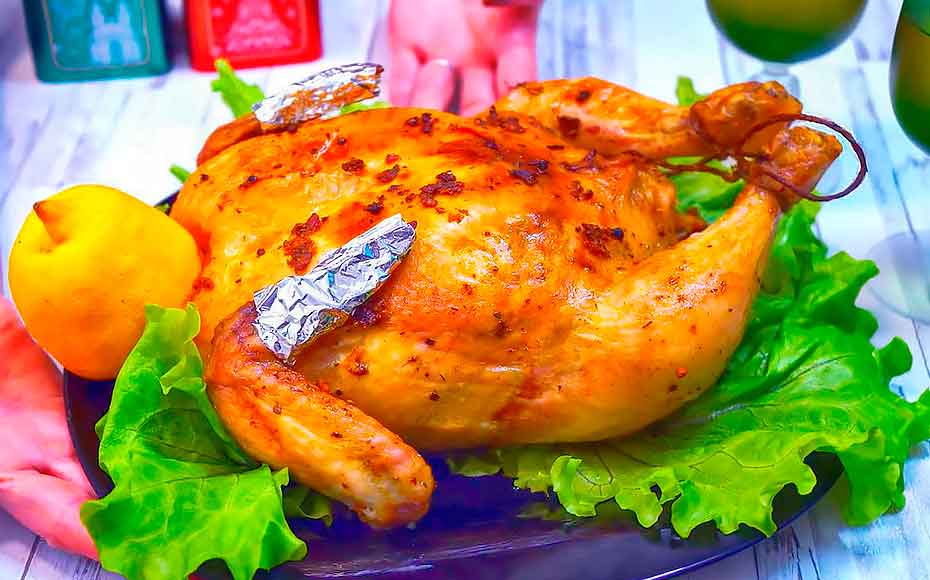 Способ приготовления фаршированной курицы без костей в духовке