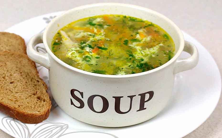 Ингредиенты для куриного супа с вермишелью