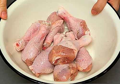 маринование куриных голеней 