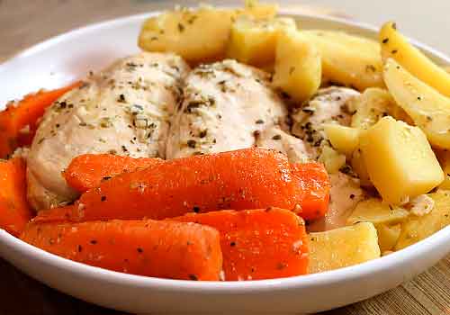 грудка с морковью и картофелем