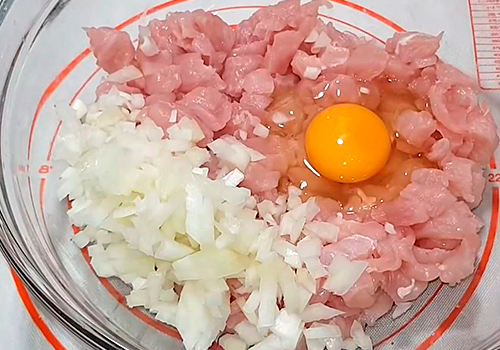 яйцо с луком