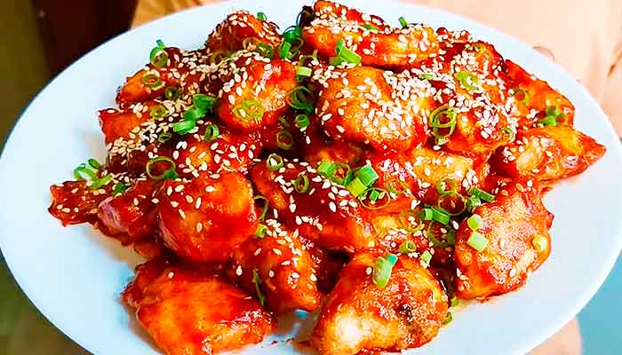Ингредиенты для «Картофель с мясом по-корейски»: