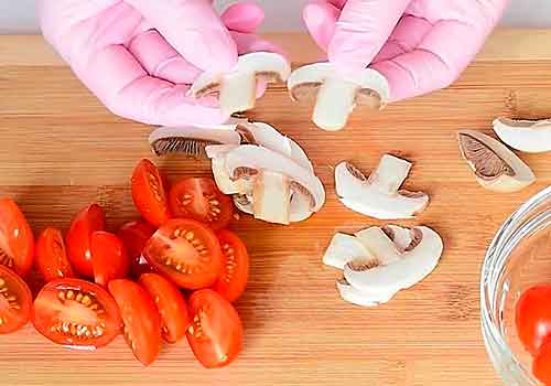 Киш Лорен – пирог с курицей и грибами