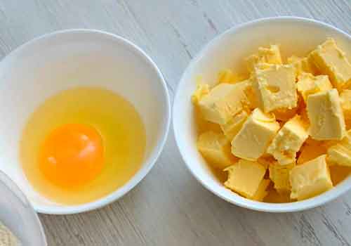 охлаждаем яйца с маслом