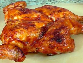 Цыпленок тапака с корочкой - рецепт в духовке
