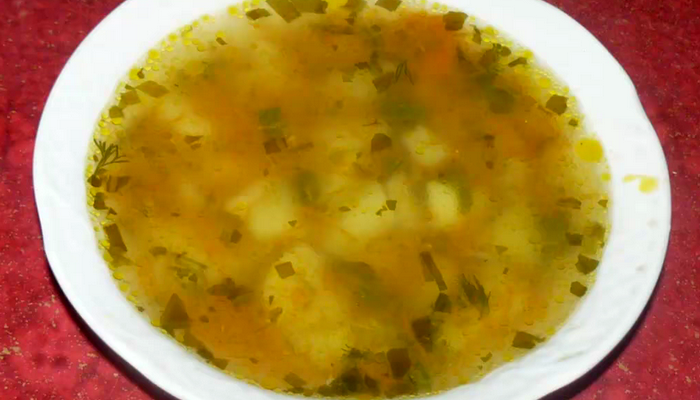 Куриный суп для детей рецепт на курином бульоне