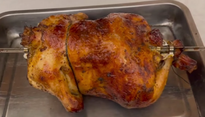 Курица гриль с картофелем в духовке