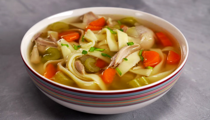 Куриный суп с лапшой - очень простой рецепт с пошаговыми фото